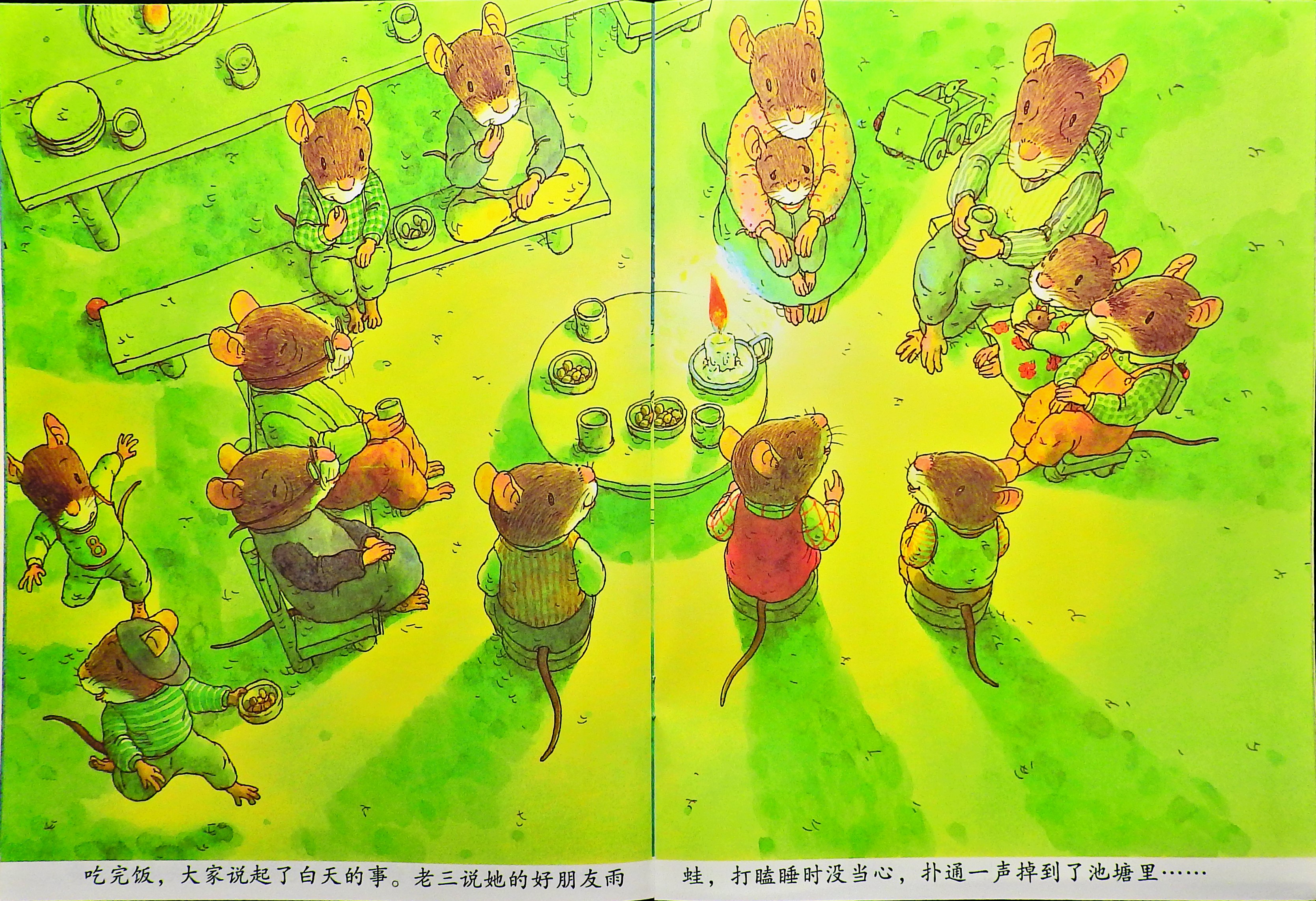 14只老鼠的摇篮曲 (09),绘本,绘本故事,绘本阅读,故事书,童书,图画书,课外阅读